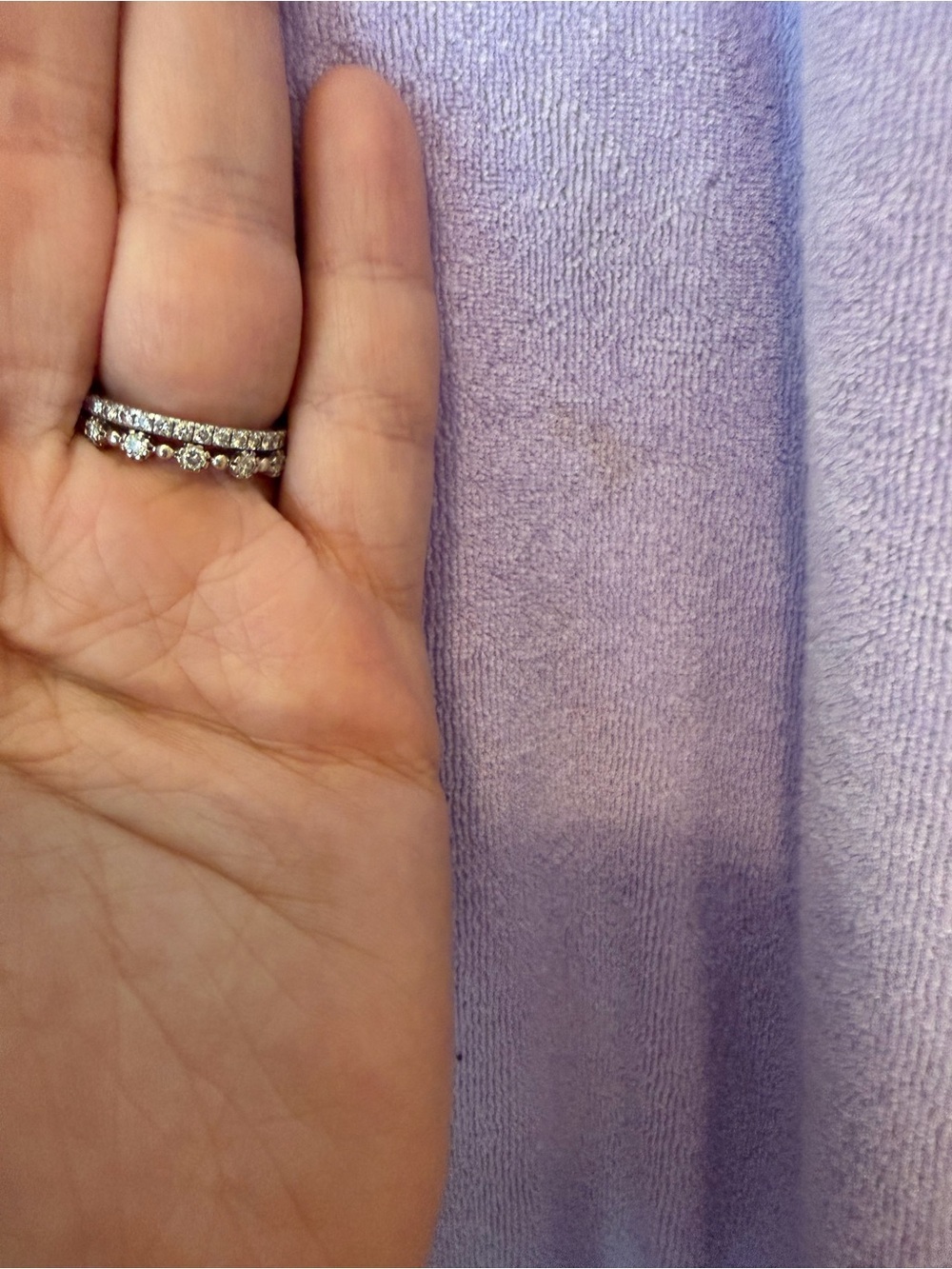 Minnow Lavender Terrycloth Sleeveless Polo Dress Pool Cover Up - Picture 4 of 6